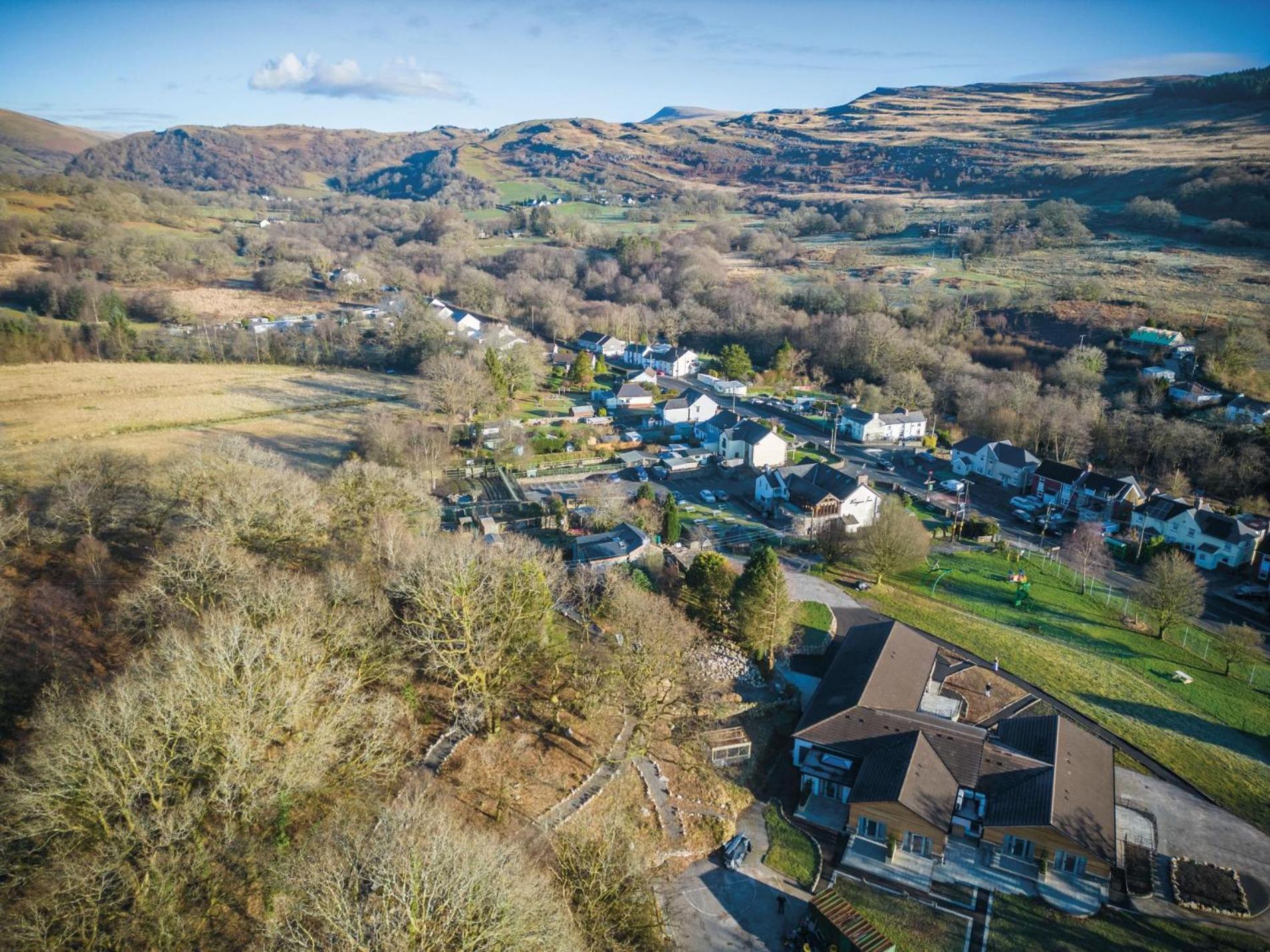 Suite 1 - Sleeping Giant Hotel - Pen Y Cae Inn Brecon Eksteriør billede